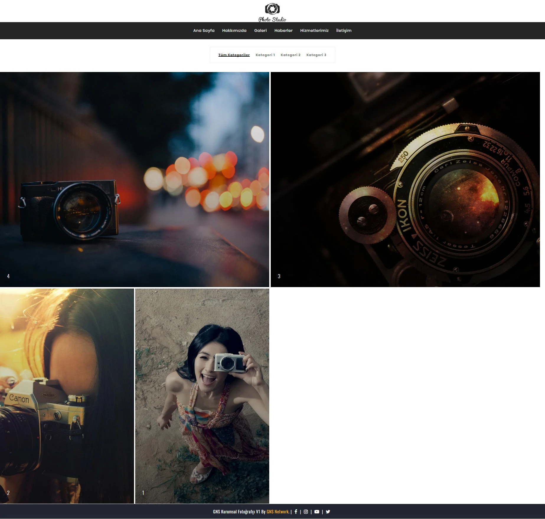GNS Fotoğrafçı Sitesi Yazılımı 3