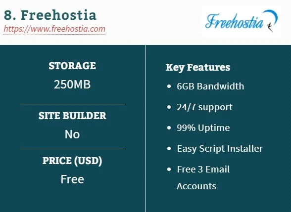 8. Freehostia